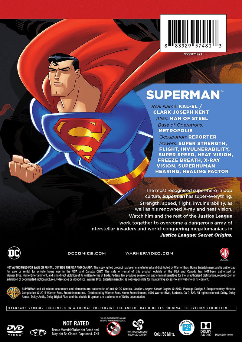DC Super Heroes: Superman (DVD)