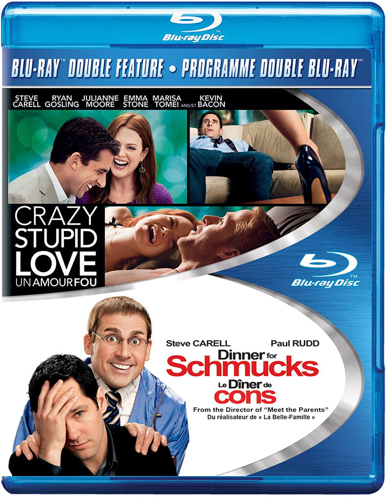 Crazy Stupid Love/ Dinner for Schmucks - Blu-ray used