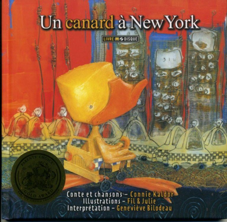 Genevieve Bilodeau / Un Canard A New York - CD/Livre