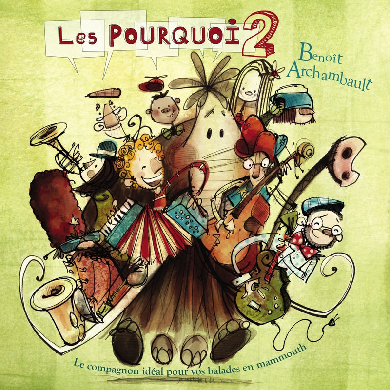 Benoît Archambault / Why 2 - Book-CD