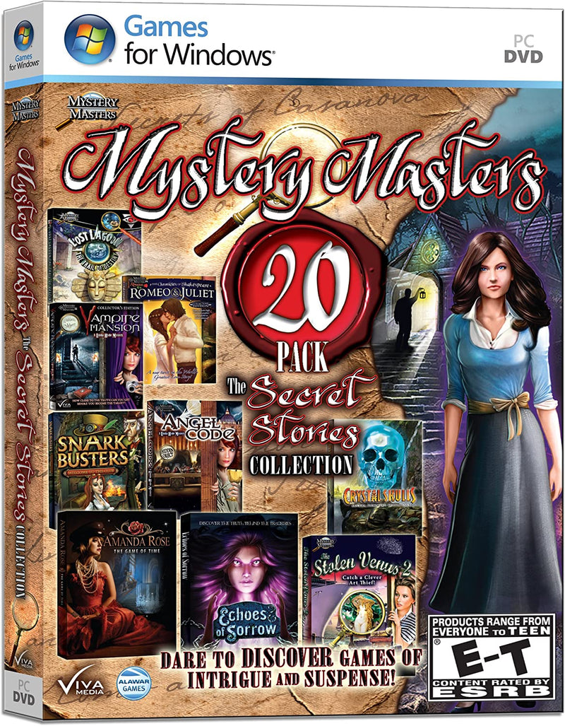 Mystery Masters: Secret Stories Collection 20 Pack - PC Game (Used)