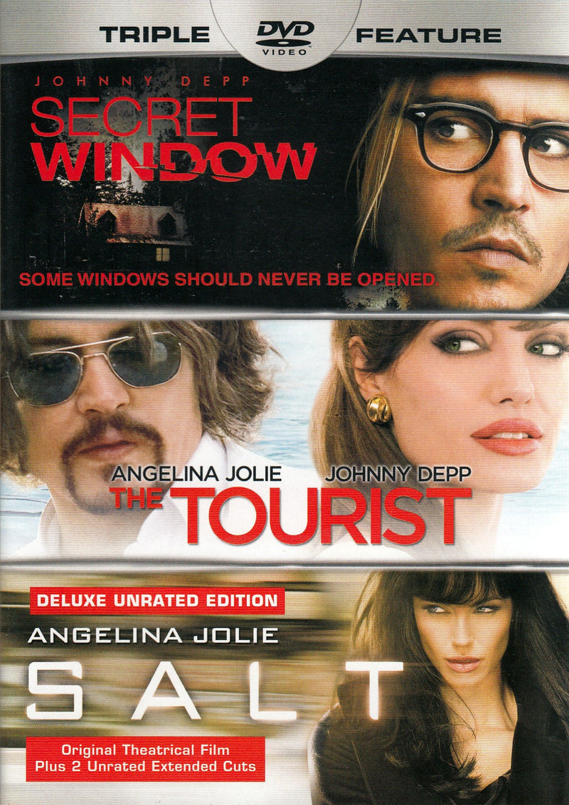 Secret Window / The Tourist / Salt (Triple Feature)