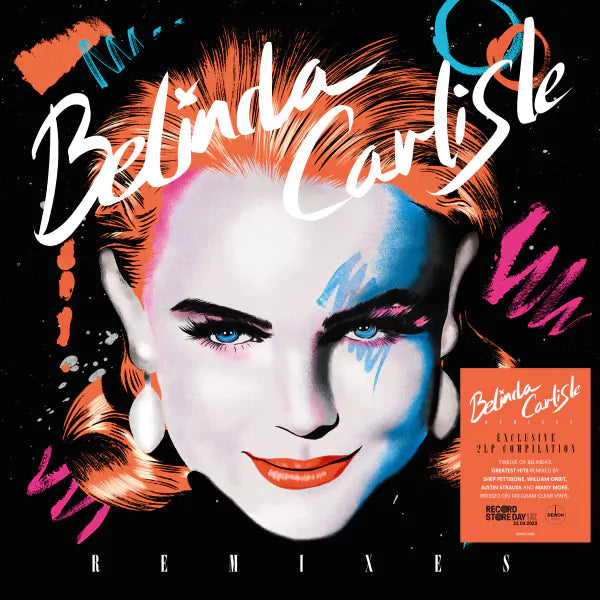 Belinda Carlisle / Remixes - 2LP CLEAR  (rsd 23)