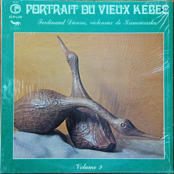Ferdinand Dionne ‎/ Portrait Du Vieux Kebec, Volume 9 -LP Used