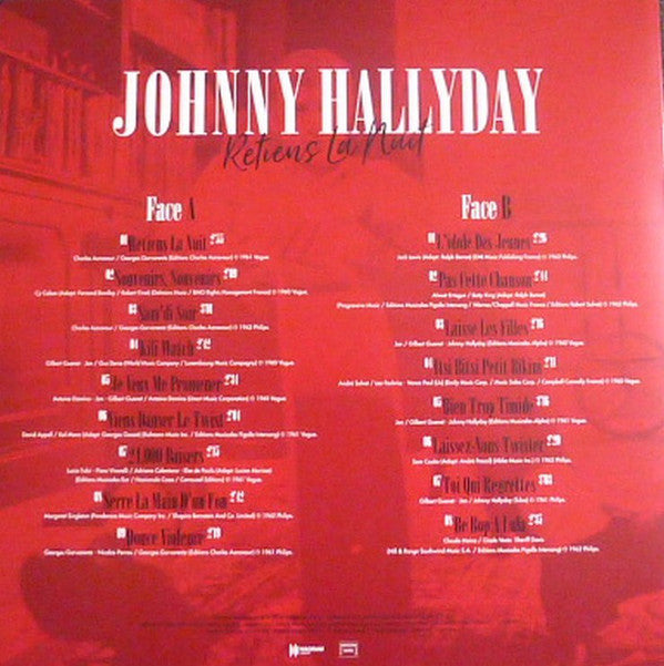 Johnny Hallyday / Retiens La Nuit - LP + Tote Bag