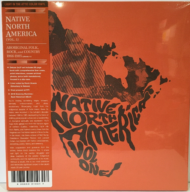 Various Artists / Native North America (Vol. 1): Aboriginal Folk, Rock, And Country 1966-1985 - 3LP CLEAR