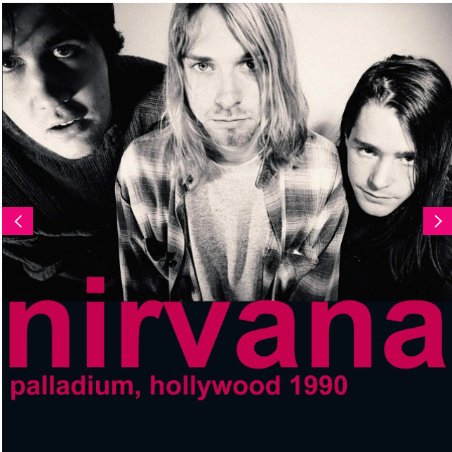 Nirvana ‎/ Palladium, Hollywood 1990 - 2LP UNOFFICIAL