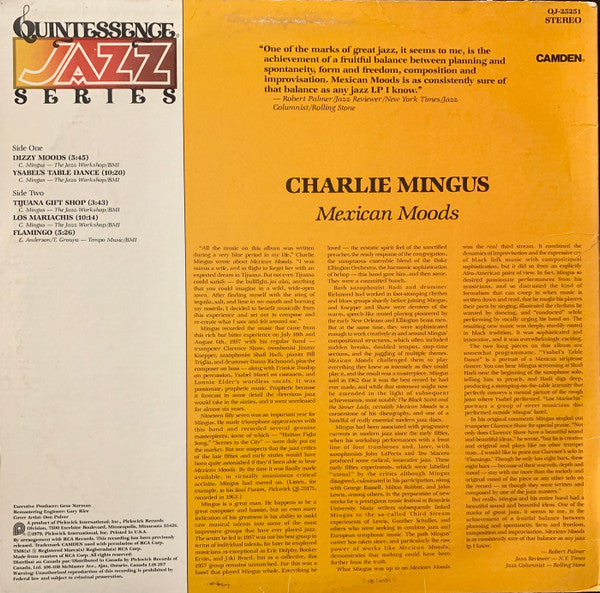 Charlie Mingus / Mexican Moods - LP (Used)