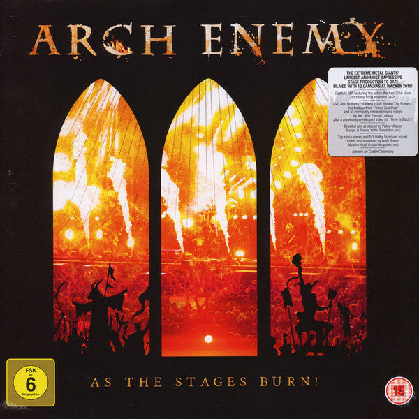 Arch Enemy ‎/ As The Stages Burn! - 2LP+ DVD
