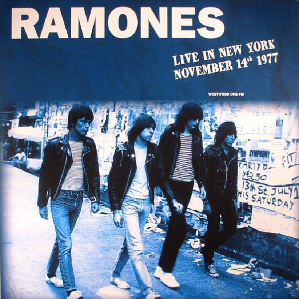 The Ramones / Live In New York November 14th 1977 - LP COLOR