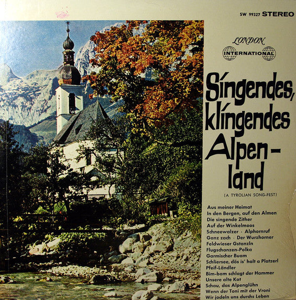 Various ‎/ Singendes, Klingendes Alpen-Land - LP (used)