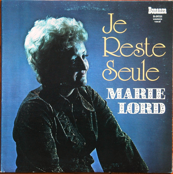 Marie Lord ‎/ I Remain Alone - LP Used