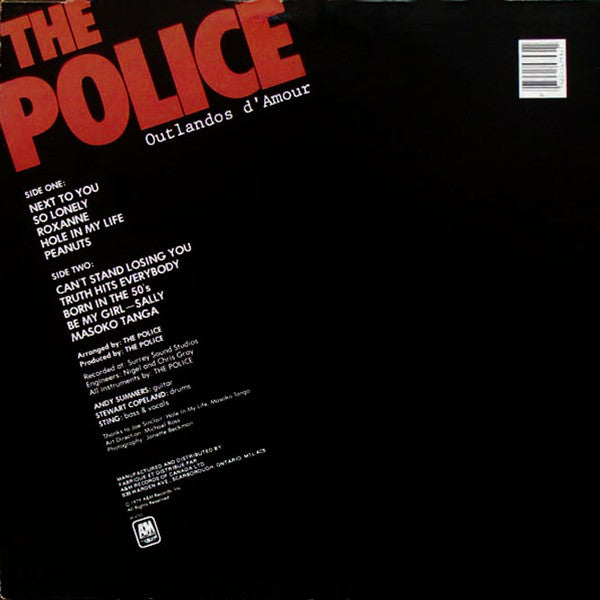 The Police / Outlandos D&