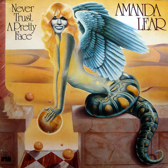 Amanda Lear / Never Trust A Pretty Face - LP Used