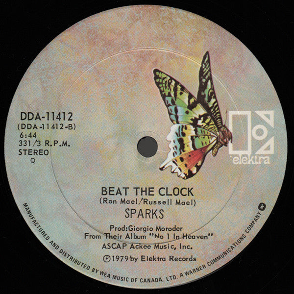 Sparks / Tryouts For The Human Race / Beat The Clock - LP Used