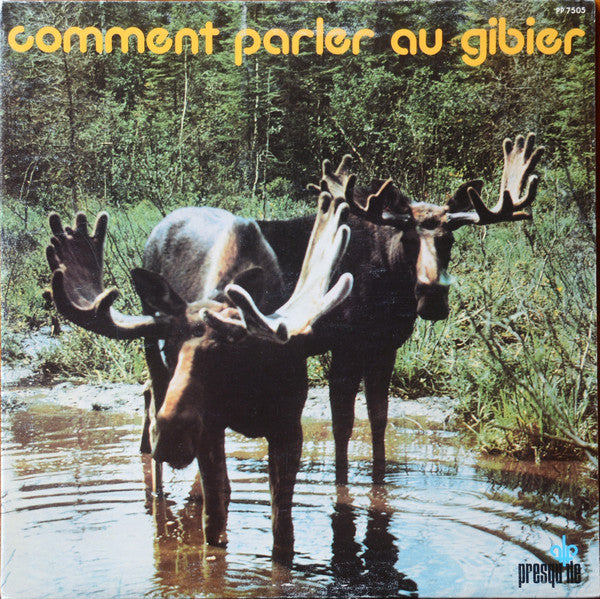 Various ‎/ Comment Parler Au Gibier - LP Used