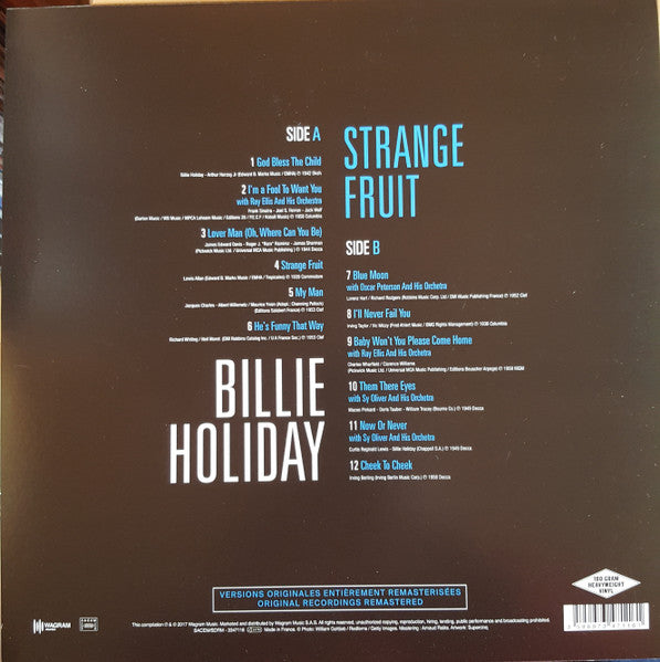 Billie Holiday / Strange Fruit - LP