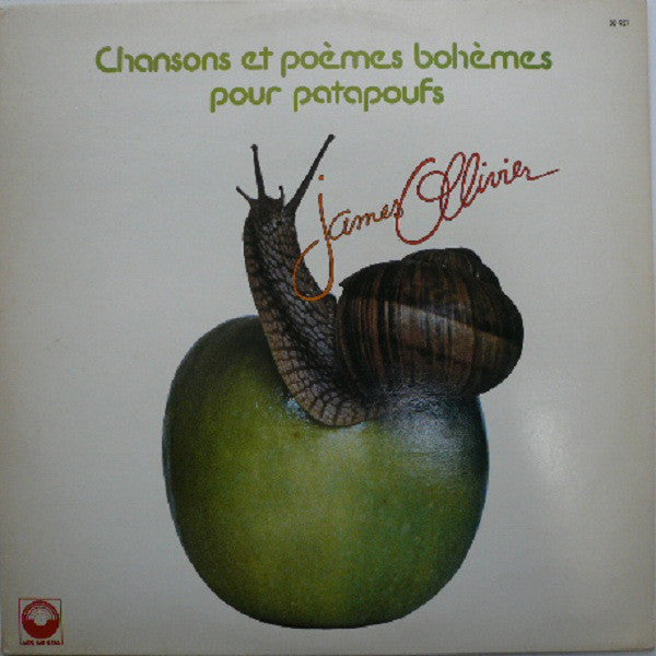 James Ollivier / Chansons Et Poèmes bohèmes pour patapoufs - LP (used)