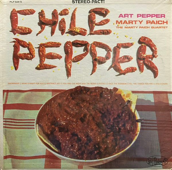 Art Pepper, Marty Paich, The Marty Paich Quartet / Chile Pepper - LP USED