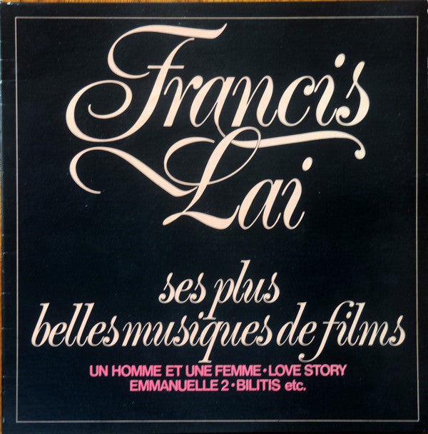 Francis Lai / Ses Plus Belles Musiques De Films - LP Used