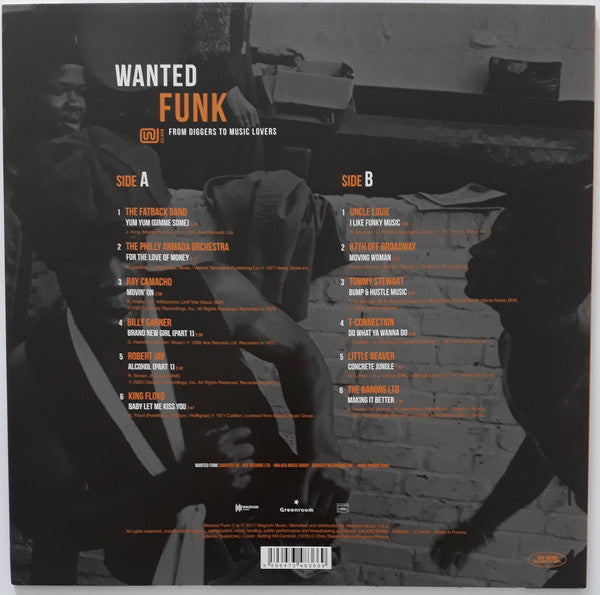 Various Artists / Wanted: Funk - LP