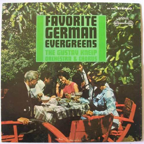 Gustav Kneip Orchestra &amp; Chorus / Favorite German Evergreens - LP (used)