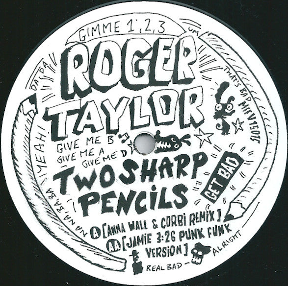 Roger Taylor / Two Sharp Pencils (Get Bad) - LP 12&