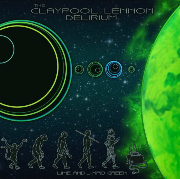The Claypool Lennon Delirium ‎/ Lime And Limpid Green - LP GREEN 10&