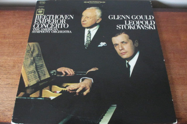 Beethoven, Glenn Gould, Leopold Stokowski, The American Symphony Orchestra ‎/ Emperor Concerto - LP (used)