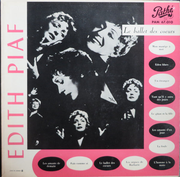 Edith Piaf ‎/ Le Ballet Des Coeurs - LP Used