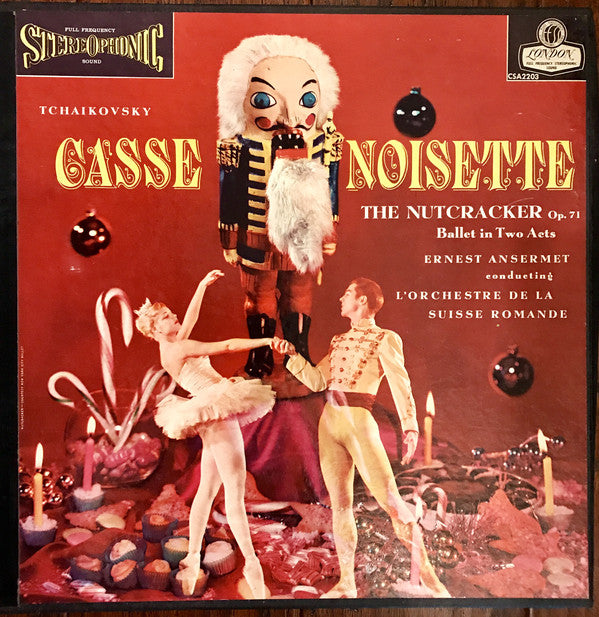 Tchaikovsky, Ansermet ‎/ The Nutcracker (Casse-Noisette - Complete Ballet) - LP (used)