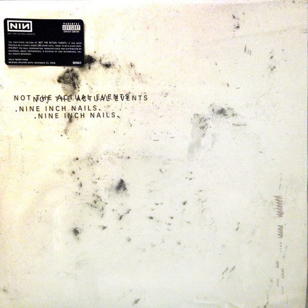 Nine Inch Nails ‎/ Not The Actual Events - LP