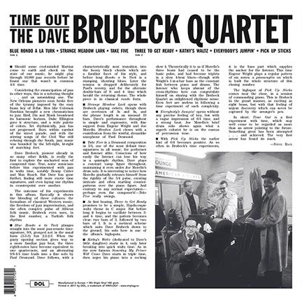 The Dave Brubeck Quartet / Time Out - LP