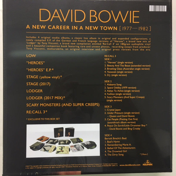 David Bowie ‎/ A New Career In A New Town [ 1977–1982 ] - 13LP BOX