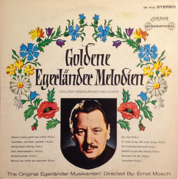 The Original Egerländer Musikanten Directed By Ernst Mosch ‎/ Goldene Egerländer Melodien - LP (used)