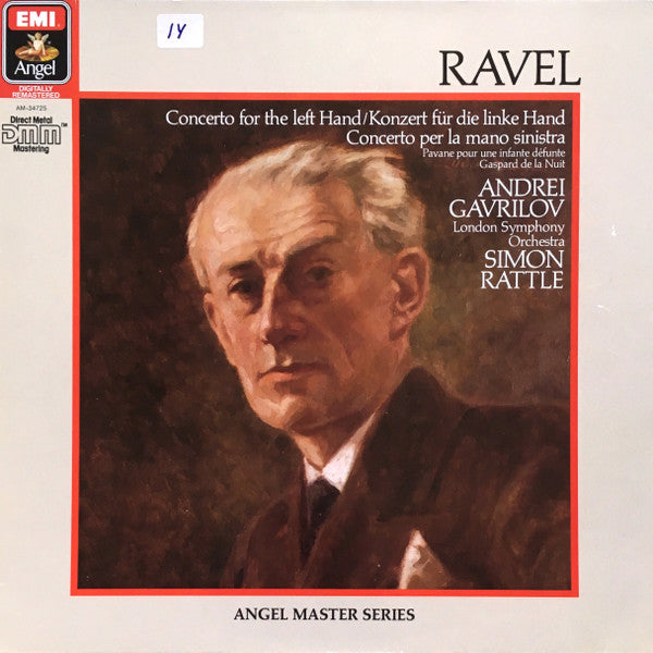 Andrei Gavrilov, London Symphony Orchestra, Simon Rattle - Ravel / Concerto For The Left Hand - LP Used