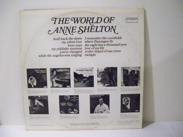 Anne Shelton / The World Of Anne Shelton - LP Used