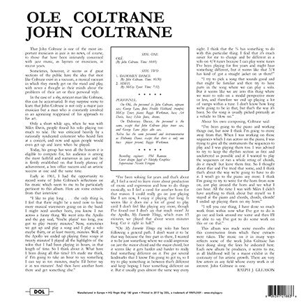 John Coltrane / Olé Coltrane - LP