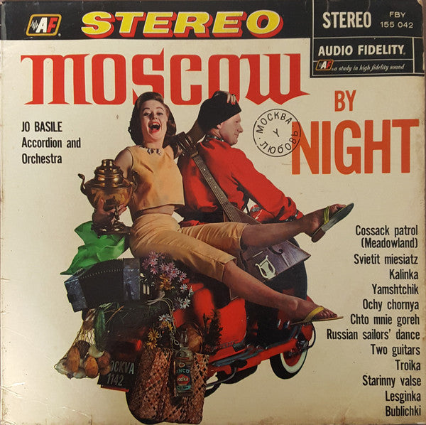 Jo Basile, Accordion And Orchestra / Moscow By Night - LP (used)