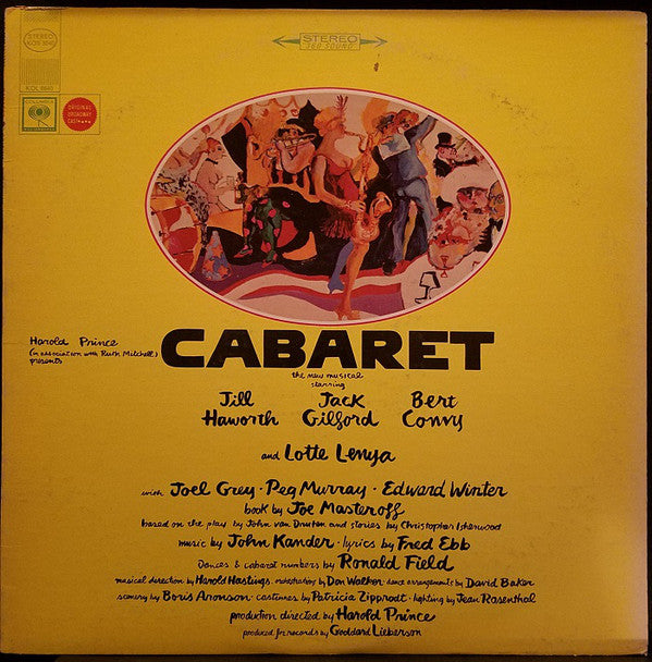 Harold Prince (In Association With) Ruth Mitchell ‎/ Cabaret (Original Broadway Cast) - LP (used)