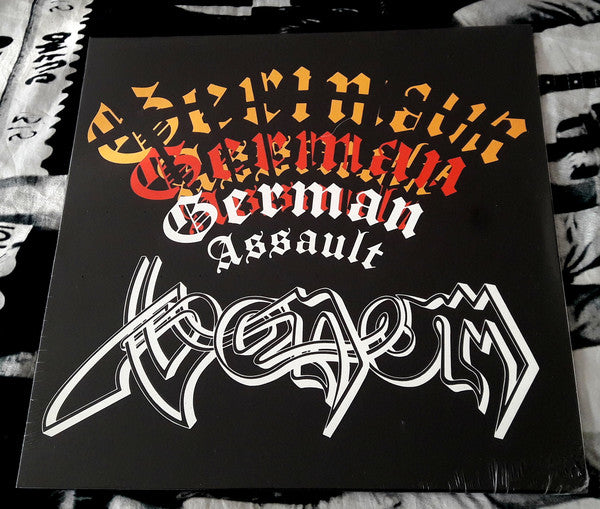 Venom ‎/ German Assault - LP SPLATTER