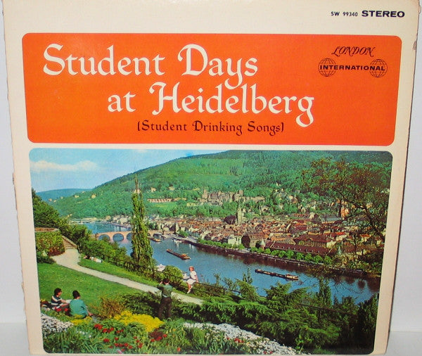 Die Schönsten Studenten- Und Kommerslieder ‎/ Student Days At Heidelberg (Student Drinking Songs) - LP (used)