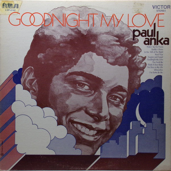 Paul Anka ‎/ Goodnight My Love ‎– LP Used