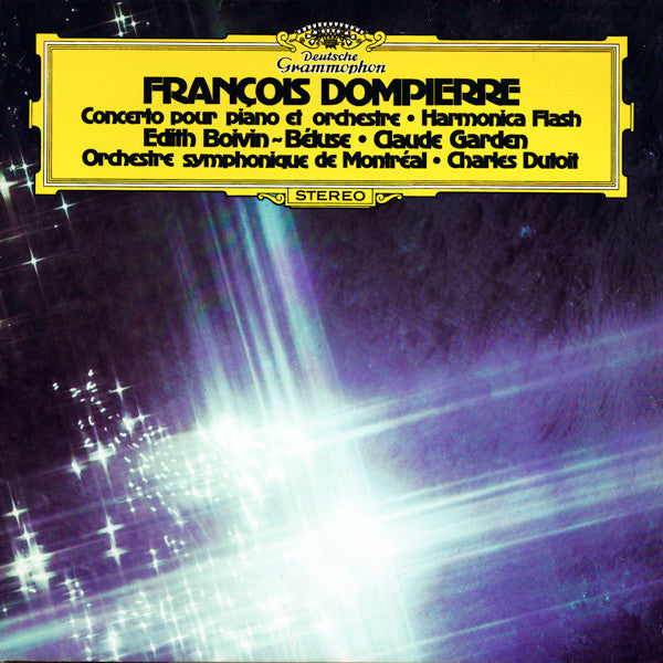 François Dompierre, OSM, Charles Dutoit / Concerto For Piano And Orchestra / Harmonica Flash - LP Used