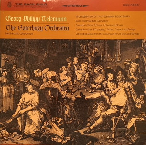 Georg Philipp Telemann / David Blum The Esterhazy Orchestra - LP (used)