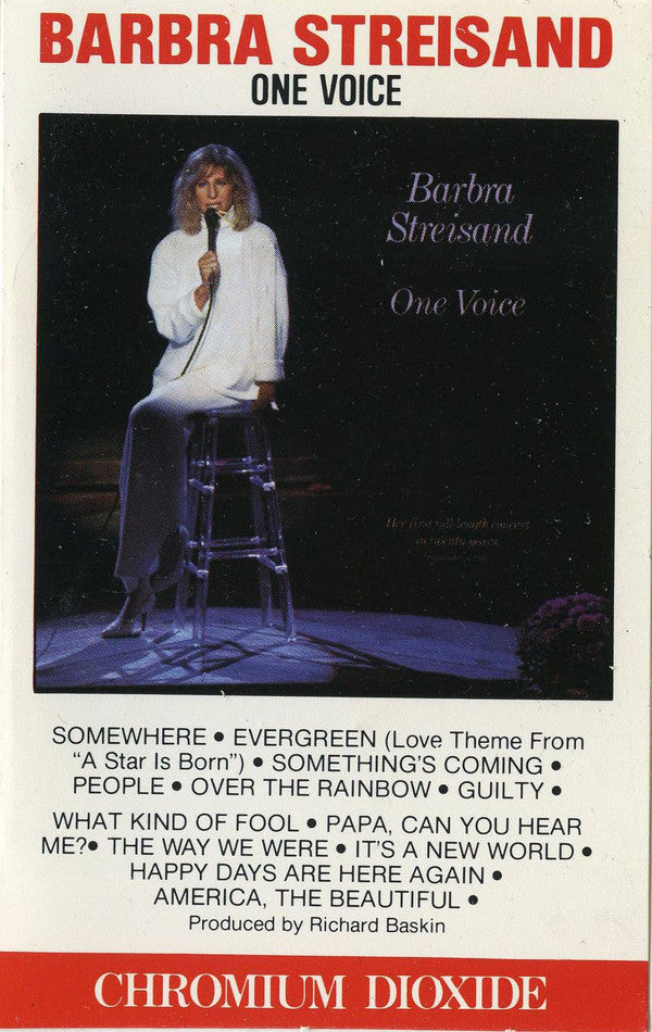 Barbra Streisand / One Voice - K7 Used