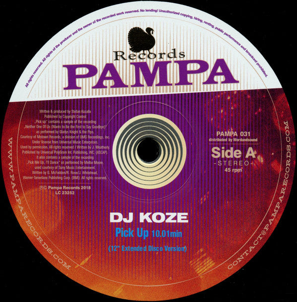 DJ Koze ‎/ Pick Up - LP