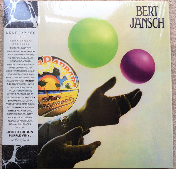 Bert Jansch ‎/ Santa Barbara Honeymoon - LP/CD PURPLE