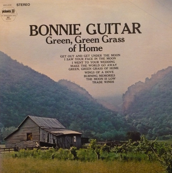 Bonnie Guitar ‎/ Green, Green Grass Of Home - LP (used)