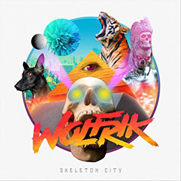 Wolfrik / Skeleton City - LP PINK